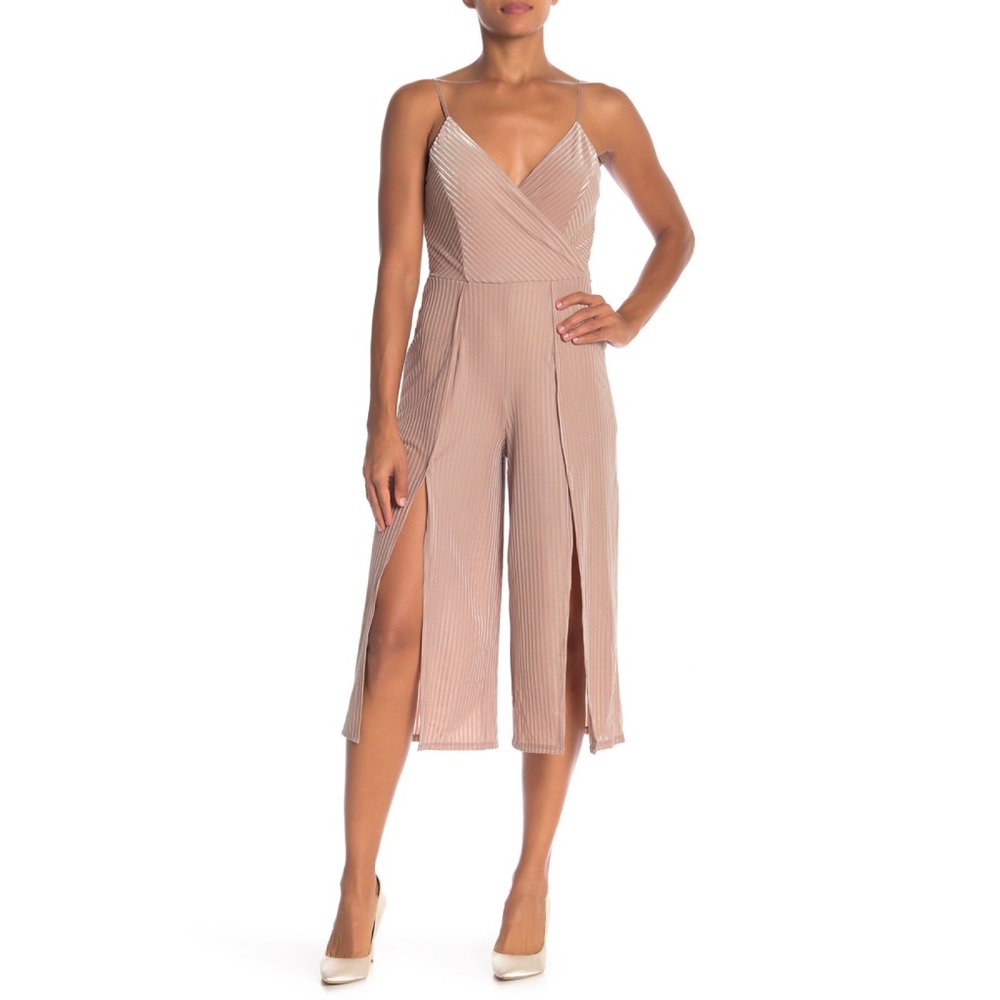 Love, Fire Ribbed Velvet Midi